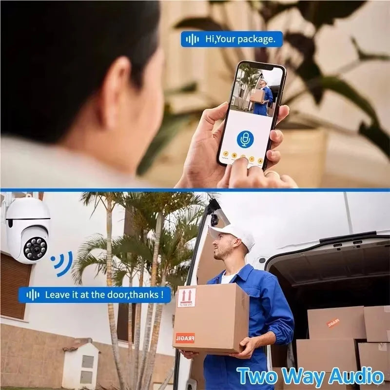 SkyGuard 5G Pro — 5MP Smart PTZ Security Camera with Auto-Tracking & Color Night Vision