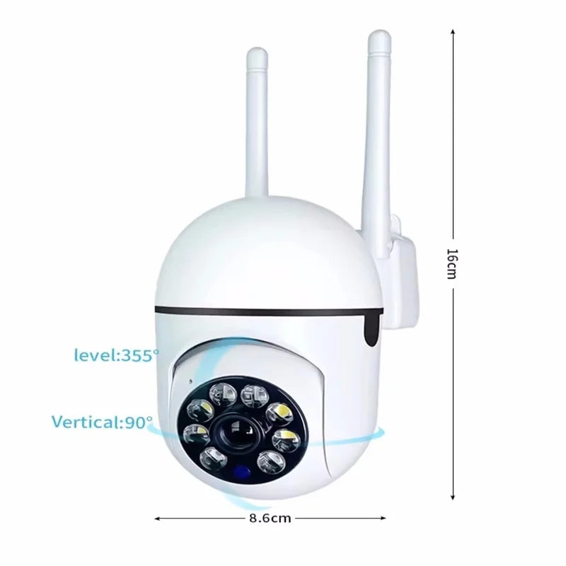 SkyGuard 5G Pro — 5MP Smart PTZ Security Camera with Auto-Tracking & Color Night Vision